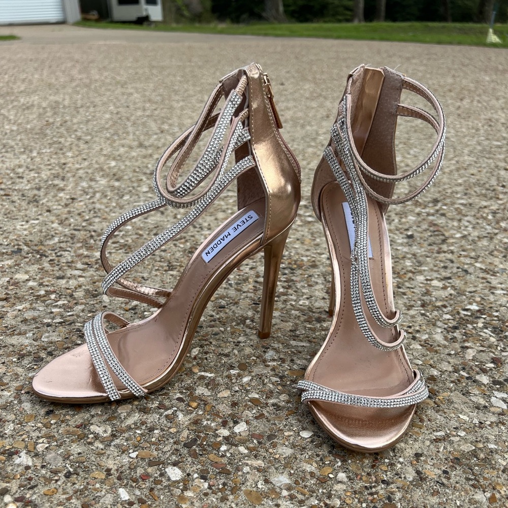 Steve Madden | Size 8M | “Sweetest” Strappy Stiletto Sandal